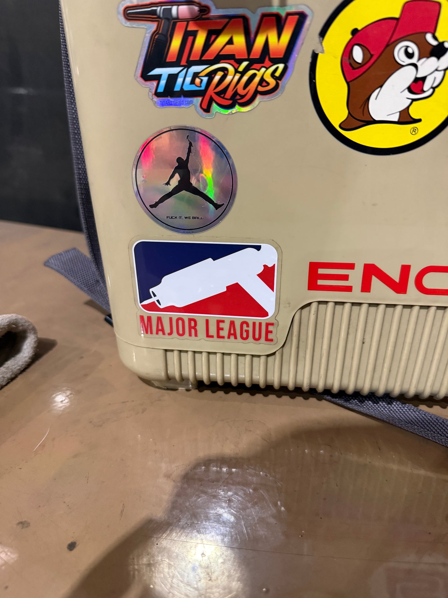 “Major League” TIG Welding Sticker