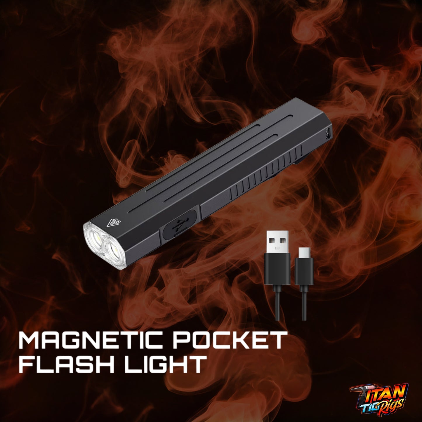 Magnetic Pocket Flashlight