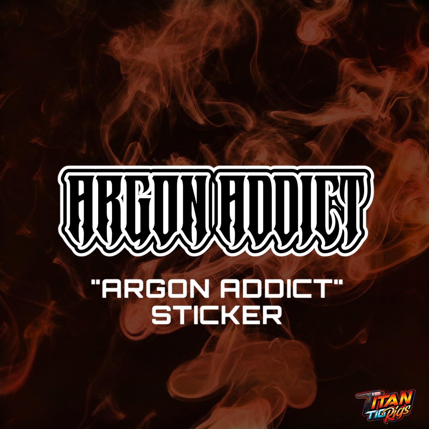 "Argon Addict" Sticker