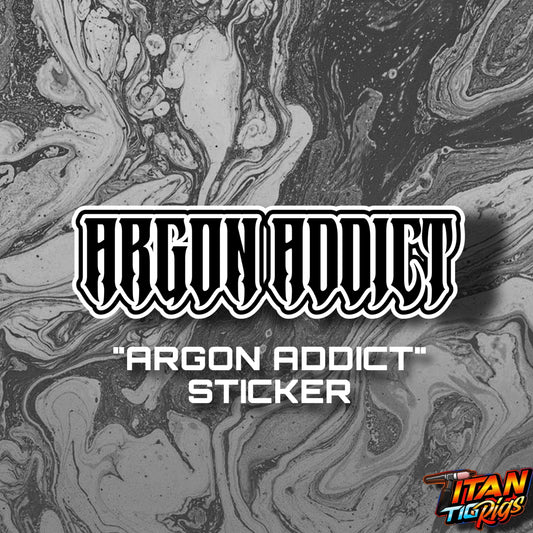 "Argon Addict" Sticker